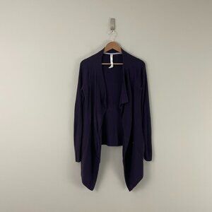 Lululemon Resolution Wrap Cardigan Sweater Deep Zinfandel Size 6